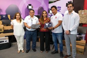 Entrega Mara Lezama inversión histórica en equipamiento e infraestructura al SQCS