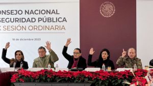 Participa Mara Lezama en el XLIX Consejo Nacional de Seguridad Pública en Palacio Nacional y reafirma su compromiso para trabajar por la seguridad de Quintana Roo