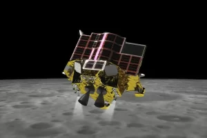 Módulo espacial japonés logra llegar a la Luna y se está comprobando su estado