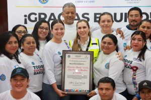 Atenea Gómez Ricalde reconoce labor del personal de las áreas operativas del Ayuntamiento de Isla Mujeres