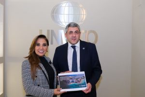 Mara Lezama presenta ante OMT avances de la Agenda 2030 y entrega resultados del Código Internacional de Protección a Turistas