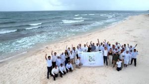 “Playa Aventuras DIF” recibe certificado de playa limpia por el Instituto Mexicano de Estándares y Evaluación de la Conformidad (IMEEC) por su compromiso con la sostenibilidad ambiental