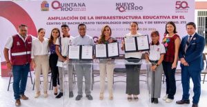Más de 57 mdp para escuelas bien hechas en Quintana Roo: Mara Lezama