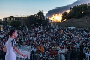 Vamos por más democracia, por más libertades y más justicia para el pueblo de México: Claudia Sheinbaum desde San Pedro Cholula, Puebla
