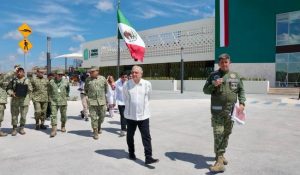 Presidente AMLO realiza recorrido inaugural del Tren Maya, tramo Cancún – Playa del Carmen