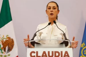 Agradece Claudia Sheinbaum el voto de mexicanos en el exterior previo al segundo debate