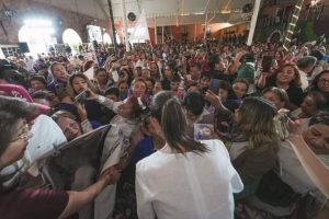 ’’Juntas somos una gran fuerza de nuestro movimiento»: Claudia Sheinbaum convoca a las mujeres del Estado de México a continuar con la construcción de una 4T feminista
