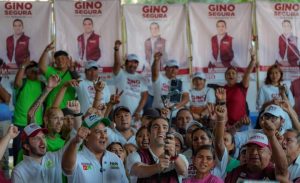 Tulum y Solidaridad respaldan a GINO Segura en su camino al Senado