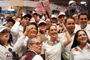 Para que no llegue la corrupción hay que votar el 2 de junio: Claudia Sheinbaum convoca a seguir con la Cuarta Transformación en Sonora