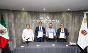 Firma Poder Judicial de Quintana Roo, importante Convenio de Colaboración en el Marco de la Jornada Jurídica Internacional sobre Derechos Humanos