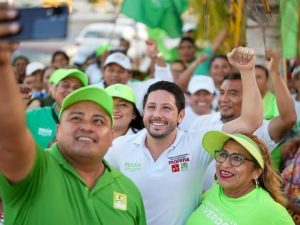 Llama Renán Sánchez Tajonar a la familia Verde de Quintana Roo a votar para consolidar la transformación, este 2 de junio