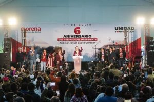 ”El triunfo del pueblo de México, el día de la revolución de las conciencias tenemos que celebrarlo luchando»: Claudia Sheinbaum convoca a salir a las plazas para dar continuidad a ala 4T