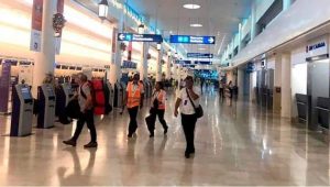 El Aeropuerto Internacional de Cancún, reporta 497 vuelos