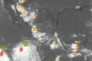 México está rodeado por cinco ciclones al mismo tiempo