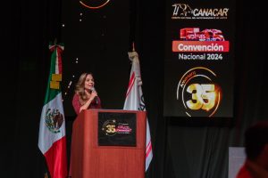 Inaugura Mara Lezama Convención Nacional de CANACAR; destaca la inclusión femenina en el autotransporte de carga