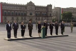 La Presidenta Claudia Sheinbaum Pardo, honra a víctimas de los sismos de 1985 y 2017