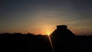 En Chichén Itza este 21 y 22 de septiembre Equinoccio de Otoño