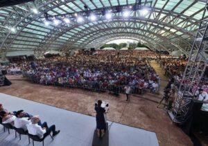 Aunque nuestros adversarios nos calumnian, el pueblo sigue creyendo en la Cuarta Transformación: Presidenta Claudia Sheinbaum Pardo en Campeche