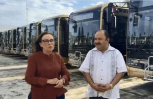 La Gobernadora Rocío Nahle supervisa camiones Ulúa que circularán en Veracruz – Boca del Río