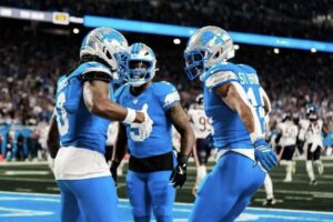 Lions conquistan Baltimore y cortan las alas de Ravens