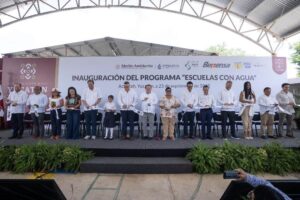 Inicia programa «Escuelas con Agua» para garantizar agua limpia en primarias de Yucatán