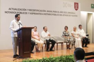 Notariado yucateco se fortalece con programas de actualización y recertificación 