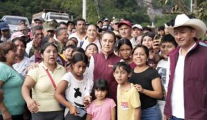 Informa, la Presidenta Claudia Sheinbaum Pardo, inicio de censo y apertura parcial de camino en Huehuetla, Hidalgo