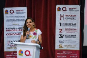 Entrega Mara Lezama 189 constancias y matrículas para fortalecer la confianza del sector inmobiliario en Quintana Roo