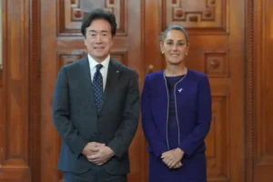 La Presidenta Claudia Sheinbaum Pardo, se reúne con el CEO de Mazda para hablar de inversiones en México