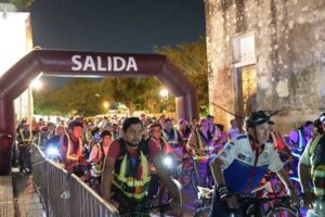 En Yucatán pedalean contra el cáncer de mama y las adicciones 