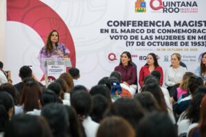 Participa Mara Lezama en Conferencia Magistral sobre “Violencia Política de las Mujeres en Razón de Género en Redes Sociales”
