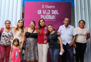 Para acortar brechas de desigualdad social, Mara Lezama entrega a 22 familias triciclos, láminas de zinc y silla de ruedas