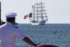 Yucatán recibe al Buque Escuela Velero “Cuauhtémoc”