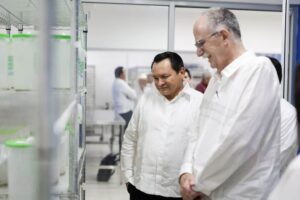 Gobierno de Yucatán y Sader evalúan nueva biofábrica para combatir gusano barrenador 