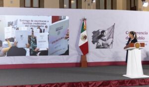 Presidenta Claudia Sheinbaum encabeza entrega de escrituras a 354 familias reubicadas del Chiquihuite