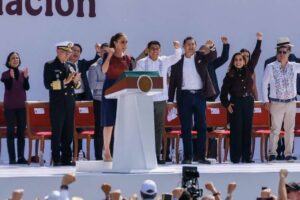 Respaldo absoluto de Mara Lezama y más de 600 mil personas a la 4T, que celebra 7 años con Andrés Manuel López Obrador y consolida Claudia Sheinbaum P loardo