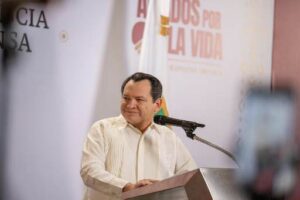 El Gobernador Joaquín Díaz Mena, destaca crecimiento económico con justicia y bienestar para las familias en Yucatán