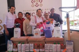 Programa de Huertos de Traspatio llega a comisarías de Mérida 