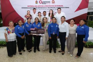 Fortalece Mara Lezama proyectos de la juventud quintanarroense con el programa “Potencialización de Esfuerzos a través del Cooperativismo”