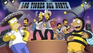 Tigres del Norte aparecerán en ‘Los Simpsons’ con un histórico corrido mexicano