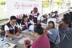 Dispersan en Yucatán pagos rezagados de Mujeres y Juventudes Renacimiento 
