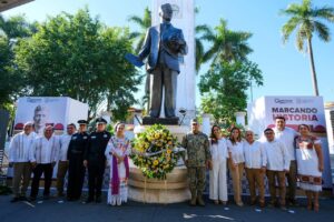 Mara Lezama fortalece la memoria histórica al honrar el legado de Felipe Carrillo Puerto