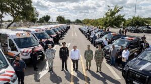 Refuerzan seguridad en Yucatán con inversión de 99.3 millones de pesos