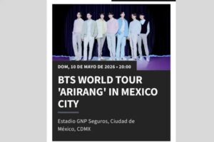 Boletos para los tres conciertos de BTS en México se agotan en 40 minutos