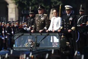 Claudia Sheinbaum Pardo, asegura que Fuerzas Armadas son ‘garantía’ de independencia de México