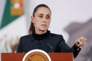 La presidenta, Claudia Sheinbaum Pardo, hizo un reconocimiento a las Fuerzas Armadas por su actuación