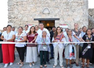 Nueva tienda artesanal en el Fuerte de San Felipe de Bacalar impulsa la identidad cultural de artesanas y artesanos en Quintana Roo: Mara Lezama