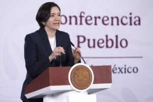 Homicidios dolosos caen 41% en marzo; hay 35 casos menos por día: Marcela Figueroa