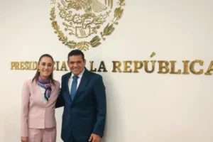Claudia Sheinbaum y Javier May revisan avances en seguridad y proyectos clave para Tabasco