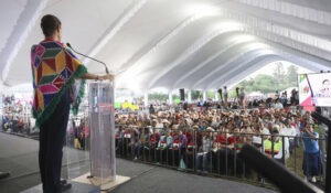 Las y los mexicanos sabemos que México es un país libre, independiente y soberano; la patria se defiende: Presidenta en Hidalgo